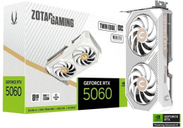 Видеокарта Zotac NVIDIA GeForce RTX 5060 RTX 5060 TWIN EDGE OC WHITE ED 8ГБ Twin Edge, GDDR7, OC, Ret [zt-b50600q-10m]