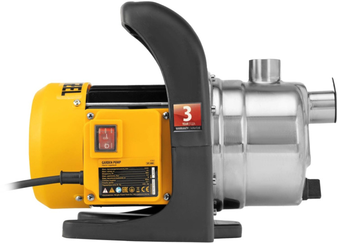 Садовый поверхностный насос Denzel GPL800Х 800Вт 3200л/час 97302