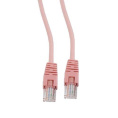 Кабель Cablexpert Патч-корд UTP PP12-0.5M/RO кат.5e, 0.5м, литой, многожильный розовый 077859