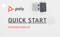 Гарнитура POLY B8200, для компьютера, мониторные, Bluetooth, черный [208769-01]