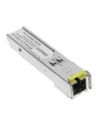 Трансивер OSNOVO Оптический SFP Модуль, одно волокно SM, до 155 мбит/c, SC, до 20км, Tx:1550/Rx:1310, DDM (SFP-S1SC18-F-1550-1310)