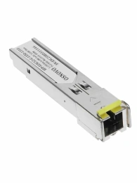 Трансивер OSNOVO Оптический SFP Модуль, одно волокно SM, до 155 мбит/c, SC, до 20км, Tx:1550/Rx:1310, DDM (SFP-S1SC18-F-1550-1310)
