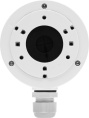 Hikvision DS-1280ZJ-XS Монтажная коробка, белая, алюминий, Ф100x43.2x129мм