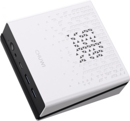 ПК Мини Chuwi UBox Ryzen 5 6600H 3.3 16Gb SSD512Gb 660M Windows 11 Pro 2x2.5GbitEth WiFi BT 90W белый/черный