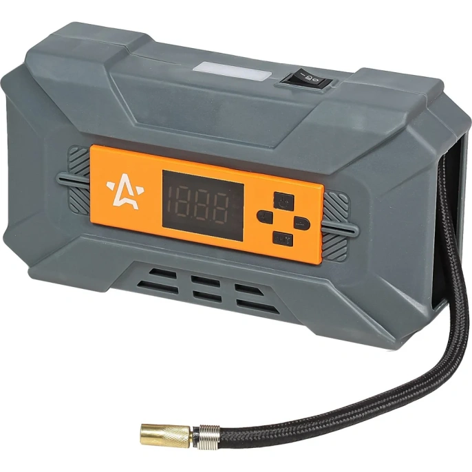 Компрессор AIRLINE MASTER LE электронный манометр, пластиковый корпус, фонарь, в сумке, 22 л/мин, 7 атм CA-030-14L