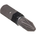 Бита Wurth PZ2 черная 1/4ZO-L25 мм. 1614176652228 1
