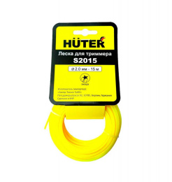 Леска для садовых триммеров Huter S2015 d 2мм L 15м для Huter GET-1200SL 71/1/10