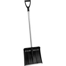 Снеговая лопата с алюминиевой планкой, алюминиевым черенком и V-образной ручкой Gigant IAG-001