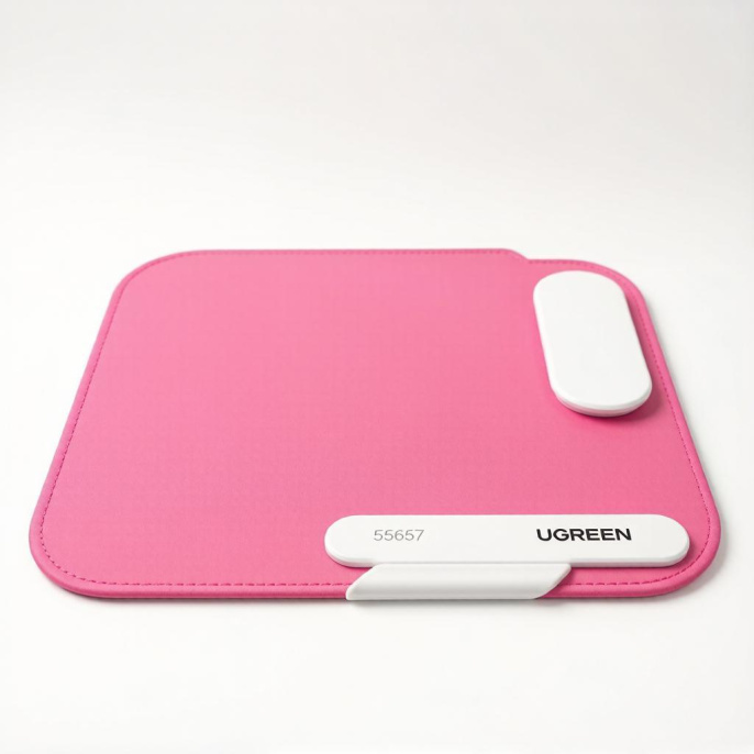 Коврик для мышки с поддержкой запястья UGREEN LP668 55057 Ergonomic Mouse Pad with Wrist Rest. Цвет: розовый 55057_