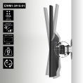 Кронштейн для монитора ExeGate EWM1-3415-01 EX297368RUS  13-34", 1 монитор, настенный, наклон -8-8°, цвет черный