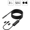 Видеоэндоскоп iCarTool USB, 2Мп, 1920x1080, 3м, 5.5 мм зонд IC-V553