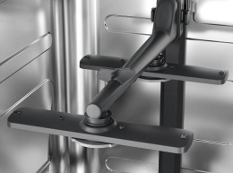 Встраиваемая посудомоечная машина AEG FSE73507P, узкая, ширина 44.6см, полновстраиваемая, загрузка 10 комплектов