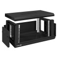 Шкаф телекоммуникационный 19" настенный 4U ExeGate EC-WM-4U.450.M.BLACK 19”, 4U, 600x450x280mm ШхГхВ , передняя дверь металл, съемные боковые панели, пыле- и влагозащита IP23, черный RAL 9004 EX300252RUS