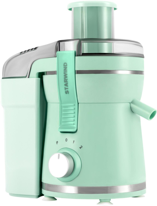 Соковыжималка StarWind SJ2326,  центробежная,  бирюзовый и бирюзовый