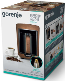 Кофеварка Gorenje ATCM730T,  Электрическая турка,  медный  / черный