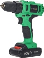 Дрель-шуруповерт аккумуляторная Zitrek Green 20-Li Plus 083-1115