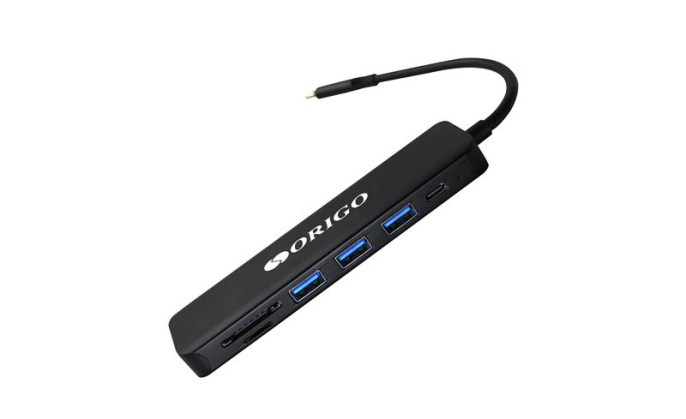 Хаб разветвитель ORIGO OU3340PD, черный [ou3340pd/b1]