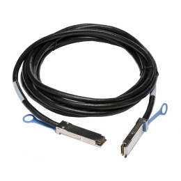 Кабель Fibertrade FT-QSFP+-CabP-AWG30-3, DAC Copper cable, 40G, QSFP+ -to- QSFP+, 30AWG витая пара, 3M FT-QSFP+CabP-AWG30-3