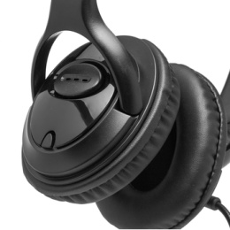 Полноразмерные наушники с микрофоном (гарнитура) ExeGate 960 USB STEREO (регулировка оголовья, USB, динамик 40 мм, 20-20000Гц, длина кабеля 2м, управление на кабеле - кнопки регулировки громкости, кнопка включения и отключения микрофона, индикаторы включе