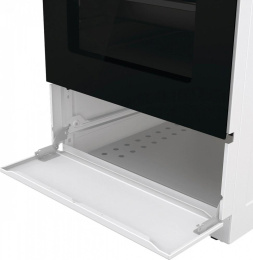 Плита Комбинированная Gorenje GK5A12WG белый металлическая крышка реш.сталь