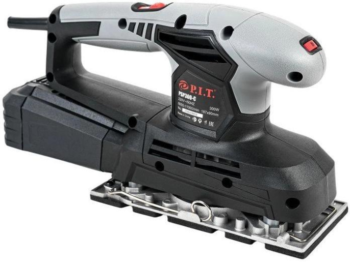 Виброшлифмашина P.I.T. PSP300-C 300 Вт, подошва 187х90 мм, 6000-11000 об/мин