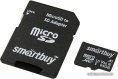 Micro SecureDigital 64GB Smartbuy Advanced Class 10/U3/V30/A1; R/W up to 90/55 с адаптером SD (SB64GBSDU1A-AD)