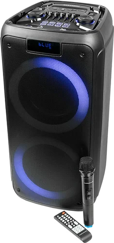 Акустическая портативная колонка Nakatomi GS-50 - 90W, Караоке с беспр. микр., BTFMUSBSDLEDДУ