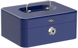 Ящик для денег Deli ET503 9x20x16 синий
