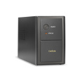 ИБП ExeGate Power Back BNB-400.LED.AVR.2SH (400VA/240W, LED, AVR, 2*EU/Тип F(Schuko), батарея 12V 4.5Ah, металлический корпус, Black) EP244541RUS