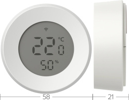 Датчик темпер./влажн. Yandex YNDX-00529 белый
