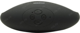 Колонка порт. Hyundai H-PAC100 черный 3W 1.0 BT/3.5Jack/USB