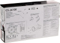 Колонки автомобильные JVC CS-J610X без решетки 300Вт 92дБ 4Ом 14.24см 6дюйм ком.:2кол. коаксиальные однополосные