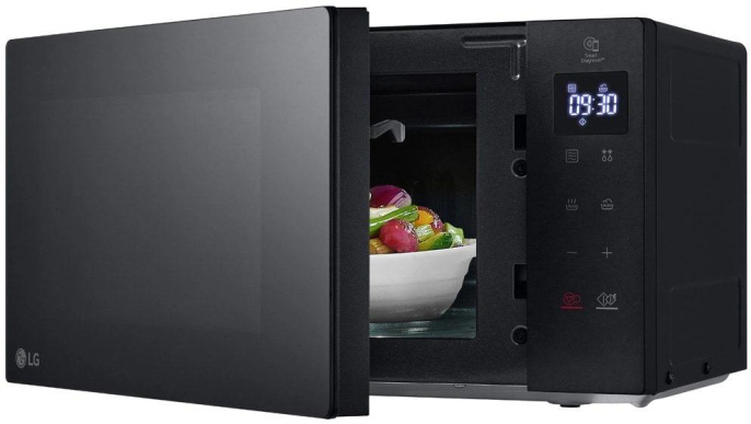 Микроволновая печь LG MS2032GAS, 700Вт, 20л, черный