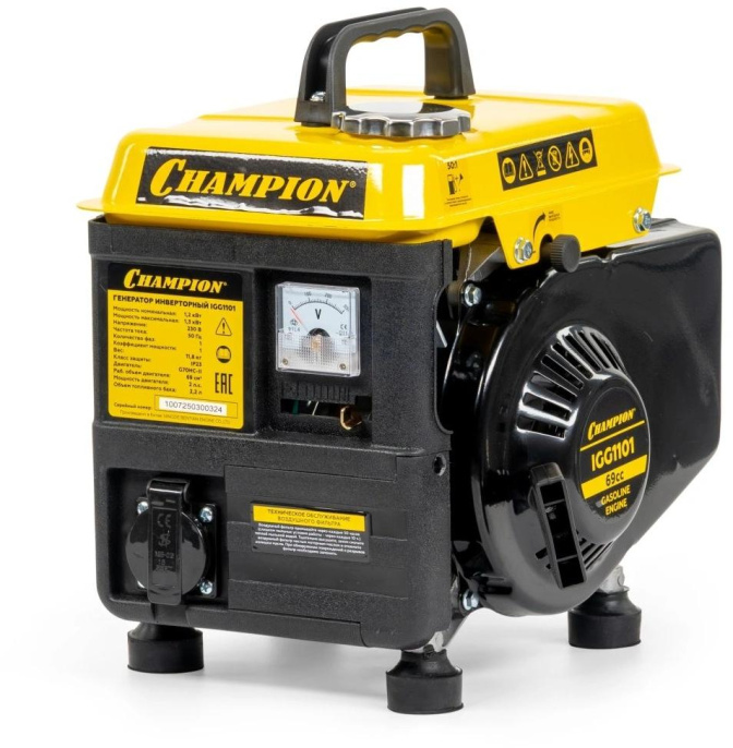 Генератор Champion IGG IGG1101 1.3кВт