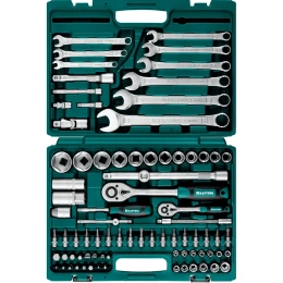 Универсальный набор инструмента KRAFTOOL X-Drive 82, 82 предм., (1/2"+1/4") 27887-H82_z03