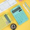 Калькулятор DELI Touch, EM01531, 12-разрядный, голубой