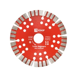 Диск алмазный Turbo Segment (125x22.23 мм) Expert EKF dd-125ts