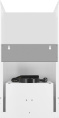 Вытяжка каминная MEFERI Light AIRBOX60WH, белый, кнопочное управление [airbox60wh light]