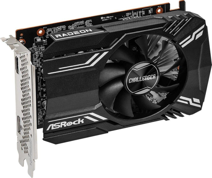 Видеокарта AMD Radeon ASRock RX 6400 Challenger ITX RX6400 CLI 4G 4Gb DDR6 HDMI+DP RTL