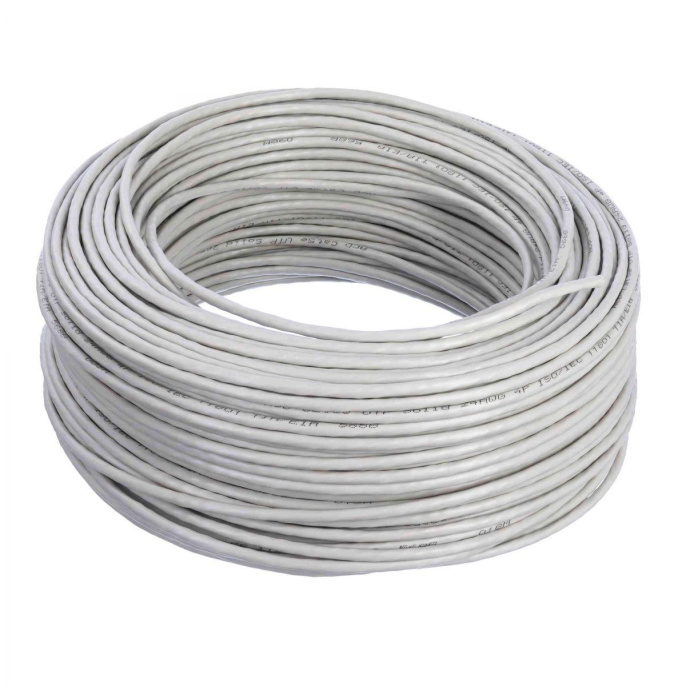 Кабель ACD-LBU5C-3HA |ACD-LBU5C-3HA| Cat5e UTP 24AWG 4Pair Solid type 0.50мм CU, LSZH,305м, бухта, |ACD-LBU5C-3HA| Серый 741944