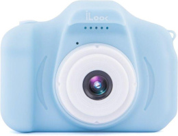 Цифровой компактный фотоаппарат Rekam iLook K330i, детский, голубой