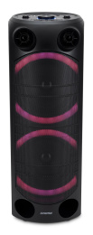 Музыкальный центр Digma D-MC1720, 80Вт, с караоке, Bluetooth, FM, USB, micro SD, черный