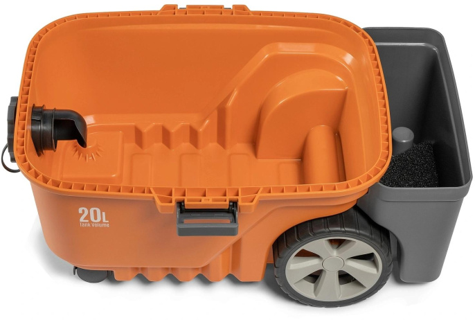 Строительный пылесос Daewoo DAVC 2014S,  оранжевый