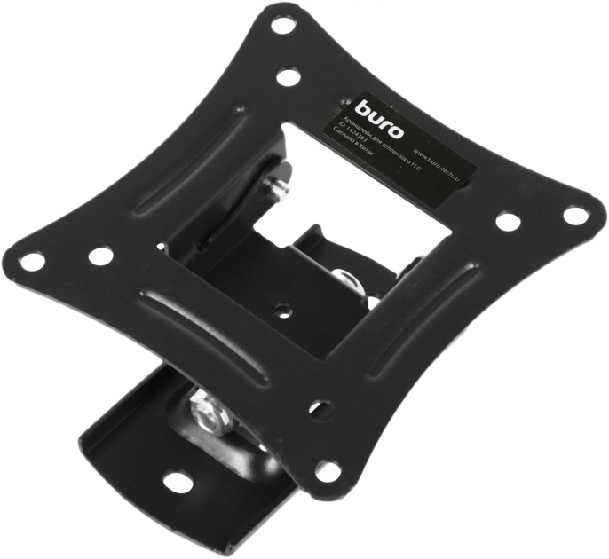 Кронштейн для телевизора Buro FL0, 20-29", настенный, поворот и наклон,  черный [bm15a71ts1]