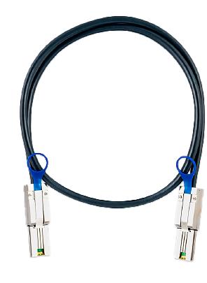 Кабель/ QNAP CAB-SAS05M-8088 mini SAS cable SFF-8088 , 0.5 m