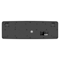 Клавиатура ExeGate Professional Standard LY-403 (USB, полноразмерная, влагозащищенная, 104кл., Enter большой, 8 оранжевых клавиш, длина кабеля 1,35м, черная, Color Box) EX264080RUS