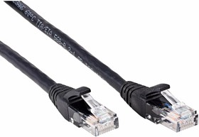 Патч-корд литой 7/0.20 UTP iOpen ANP612B-BK-3M cat.6 черный 3м