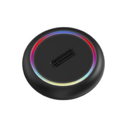 ORIENT UHD-524LED, USB 3.2 Gen2 USB 3.1 док-станция для SSD M.2 M-key NVMe JMS581DL, поддержка UASP,TRIM , скорость до 10 GB/s, два кабеля подключения USB Type-A + Type-C, подсветка корпуса 33405