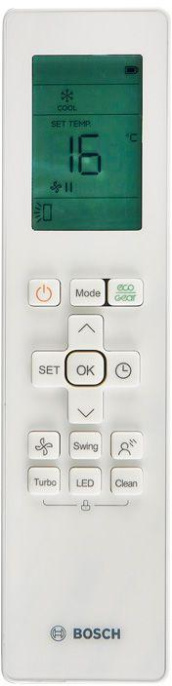 Сплит-система Bosch CLL2000 W 53 настенная, до 53м2, 18000 BTU, (комплект из 2-х коробок)