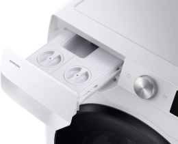 Стиральная машина Samsung WD11DG6B85BELP, с фронтальной загрузкой, 11кг, 1400об/мин, с паром, с сушкой, инверторная